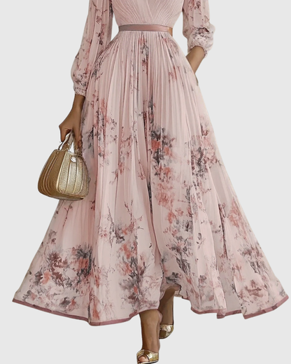 Rowella ∙ Elegantní dlouhé plisované šaty