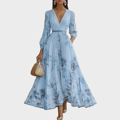 Rowella ∙ Elegantní dlouhé plisované šaty